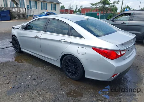 2014 Hyundai Sonata Gls z USA, uszkodzony, nr VIN 5NPEB4AC9EH864393